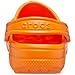 Crocs Unisex Classic Clog, Orange Zing, 7 Women/5 Men