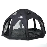 Amazon.co.jp: coody エアテント Aurora（オーロラ）4シーズン 定員8