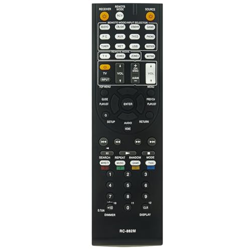 Télécommande RC-882M Onkyo TX-NR838 - Votre cinéma maison s'anime à nouveau