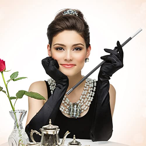 Shappy 24 Pcs 12.99 Inches Plastic Wand Black And White Spell Casting Stick For Wizard Witch Ian Costume Party Favors Birthday Games Kit #TOP1