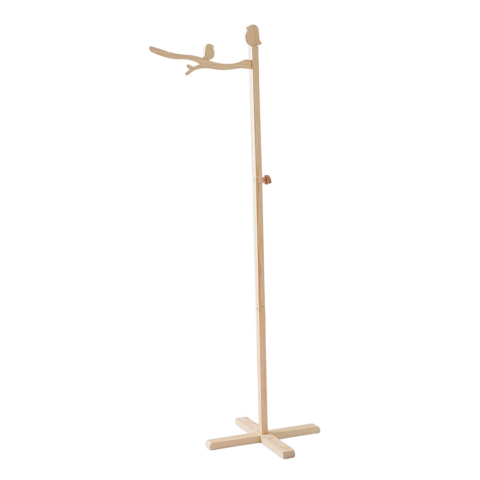 Fenteer Mobile für Kinder, Hängemobile aus Holz, Bodenstehend, Nordisches Design, Vogel-Form, Ideal für Kinderzimmer