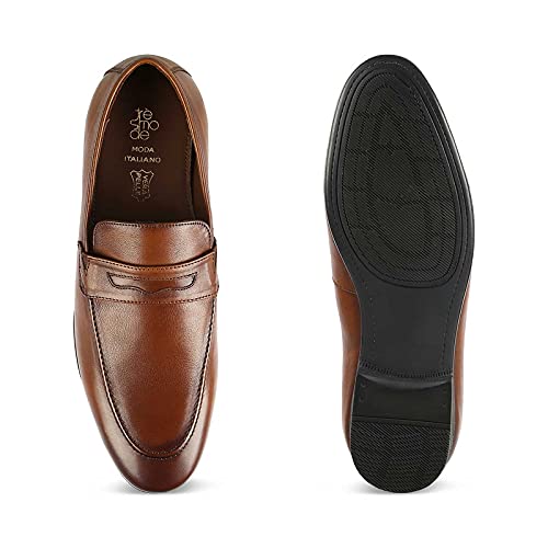 Image of tresmode Smart Casual Leather Loafer for Men
