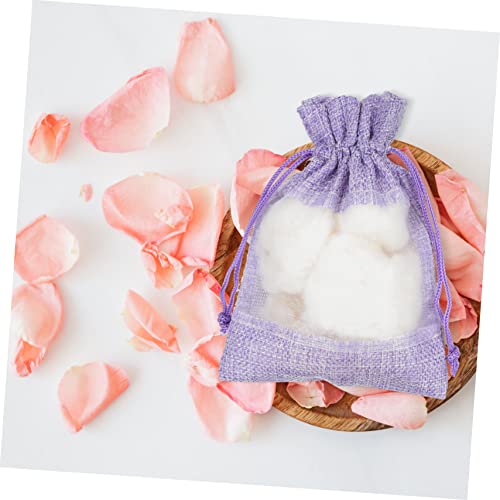 10 bolsas de saquitos vacíos de lavanda Veemoon moradas miniatura 6