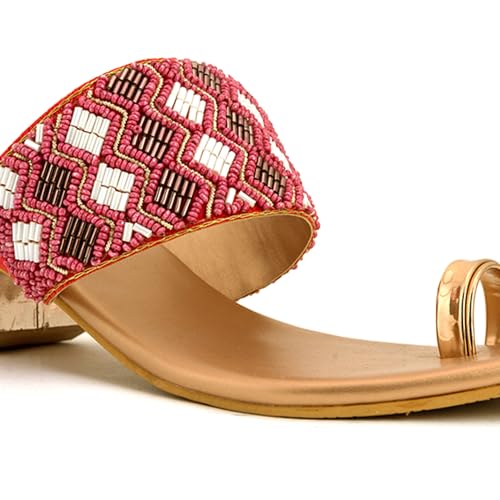 Image of Khadim's Block Heel Slip On Sandal for Women