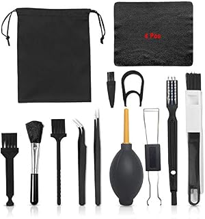 Keyboard Cleaning Brush,PC Cleaning Kit,16 in 1 Plastic Anti Static Brush Laptop Keyboard PC Cleaning Kit Computer Electronic Equipment Cleaner Tool Set