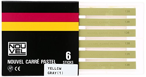 ヌーベルカレーパステル6本組 イエローグレー NCT#138