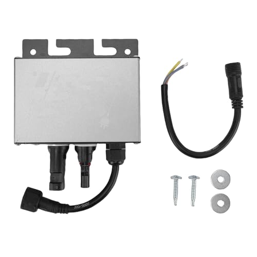 Microinversor de conexión a red solar de 165W IP45 con conectores CC CA de aluminio 5