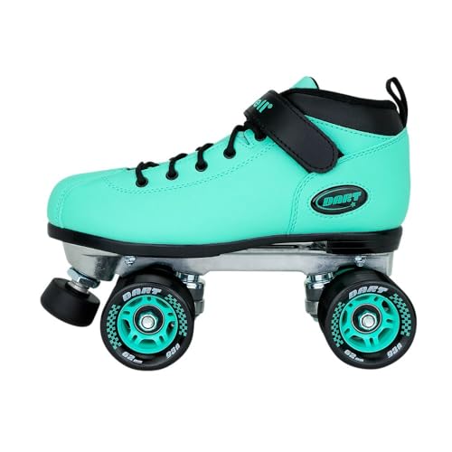 Image of Riedell Dart Roller Skates for Men and Women - Colorful, Ultra-Durable Speed Skate with Precision Fit and Matching Color Wheels, Roller Skates