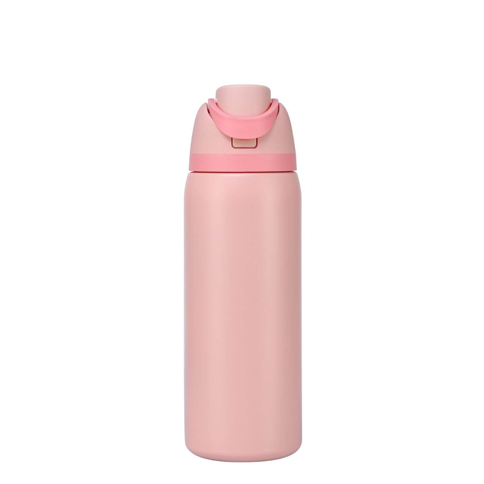 Insulated Stainless Steel Water Bottle with Straw Reusable Sports and Travel Bottle for School Kids and Outdoors -