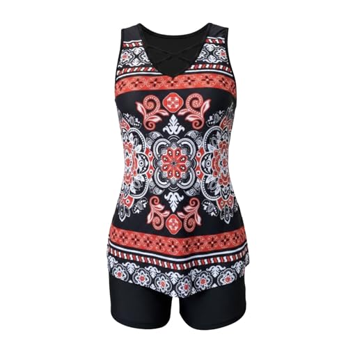 Maillot de bain imprimé hawaïen chic avec push-up performant - 3