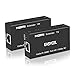 Produktbild EASYCEL 60M HDMI Extender (Sender und Empfänger) Über Single RJ45 Cat5e Cat6 Cat7-Kabel bis zu 60m Länge, Unterstützt 1080p 3D HDCP EDID für PC/Laptop, DVD, Sky, PS3, PS4, HD-Kamera