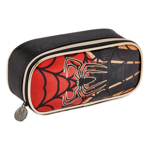 Estojo Escolar Infantil de Personagem P/Meninos, Compartimento Espaçoso, Porta Lápis de Cor Borracha