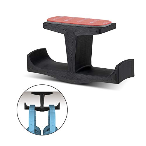 Brainwavz BigT Under Desk Headphone Stand Mount Holder, for Gaming, Music, Mobile Headsets