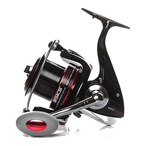 Sonik SKS 8000 Surf Reel Beachcaster Sea Fishing 5 + 1 Ball bearings NEW 2017 Cover