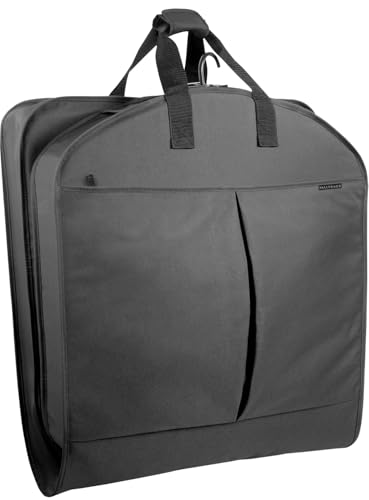 WallyBags® 52” Deluxe Travel Carry-On Garment Bag with Two Pockets, Perfect for Dresses, Suits...