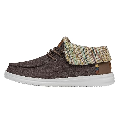 Image of HEYDUDE Women's Wendy Fold Boho | Women's Boots | Women's Pull on Boots | Comfortable & Light-Weight