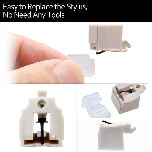 Image of ATN3600L ATN3600LC Conical Replacement Stylus Needle, Compatibility for Audio-Technica AT-LP60 series, AT-LP60X, AT-LP60XBT,Sound Burger, AT-SB727, AT-SB2022 Turntable Record Player
