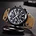 Benyar orologi sportivi uomo scheletro militare cronografo uomo outdoor quadrante grande esercito...
