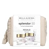 Bella Aurora Splendor 50 Pack Antiedad Global | Crema Día SPF20 + Crema Noche Regeneradora + Contorno de Ojos | Redensifica, Reafirma y Reduce Arrugas | Neceser Regalo