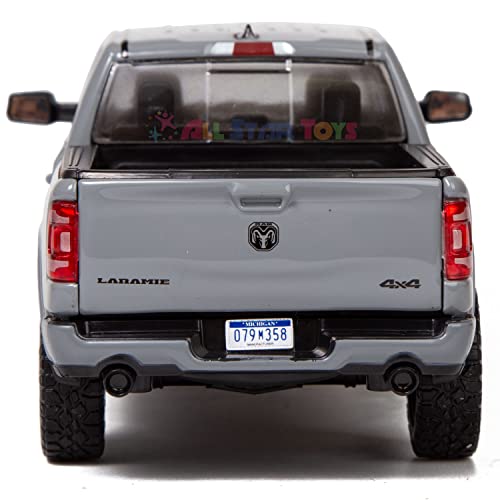 Motormax Modelo 2019 Pickup Laramie 1:24 Gris miniatura 6