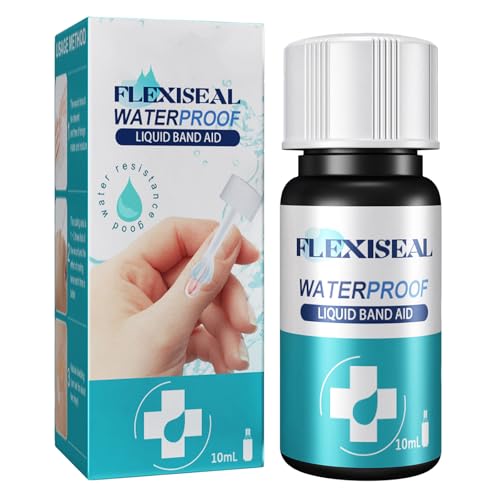 Mnozreo Vendaje Líquido para Heridas,10ML,1PC(Pegamento Impermeable para la Piel para Cortes y Rasguños,Vendaje Líquido Mejorado,Transpirable y de Secado Rápido)
