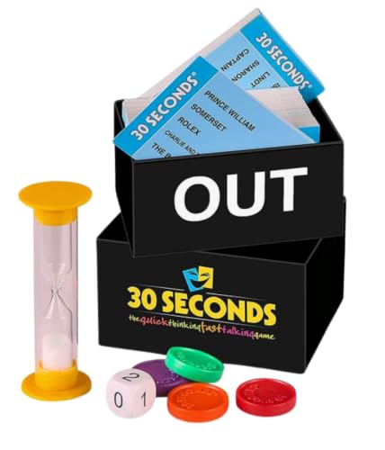 Image of Tickles 30 Seconds Board Game - Fun Team Challenge Guessing Game | Family Party Board Game for Teens & Adults (Ages: 12+ Years, Players: 4+)