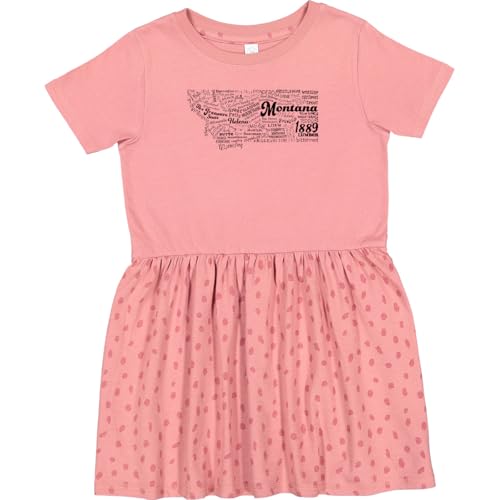 inktastic Montana State Word Salad Toddler Dress