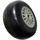 Ruote per scooter a tre ruote, 100 x 48 mm, in poliuretano, silenziose, pieghevoli, resistenti, carico di 300 kg, accessori per passeggini (G)