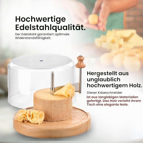 Foto von Iris – Käseschaber Horizontal Ø22 cm. 3357i