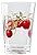 Reston Lloyd Harvest Apple Collection by Sandy Clough Acrylic Juice Glass 8 oz, Set of 6, Clear