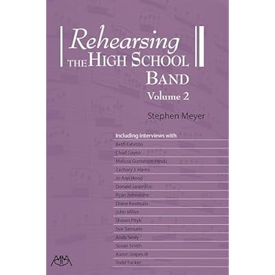 Rehearsing the High School Band