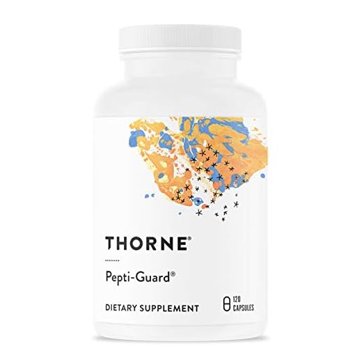 Thorne Pepti-Guard - Support for a Healthy Stomach Lining with DGL and Aloe Vera Extract - 120 Capsules