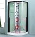 Produktbild XXL Luxus LED Dampfdusche+Infrarotsauna Kombi Infrarot-Sauna-Wärmekabine +Radio