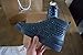 Christian Louboutin Authentic Louis Flat Calf Spikes Blues Size 9