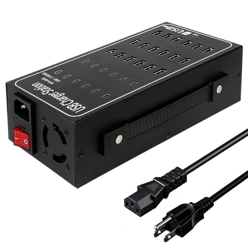 Station de charge multi-USB 30 ports USB avec Type-C 3A