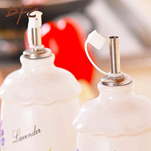 Houseware Oil and Vinegar Dispenser Bottle Ceramics Dispense...