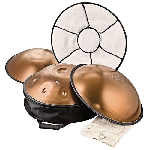 Tambor Handpan Sensorial de Acero Inoxidable 11 Notas 440 Hz