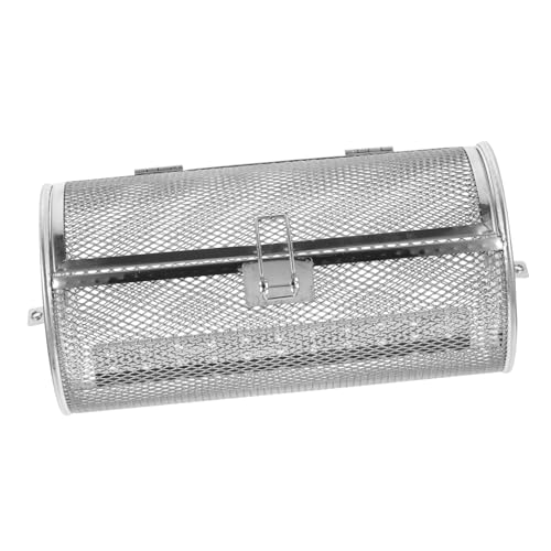Abaodam Grill Accessories Rotating Roasting Cages Door for Easy Loading Unloading Peanut Chestnut Roaster