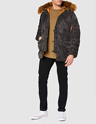 Alpha Industries Kurtka zimowa N3B VF 59 dla kobiet Greyblack