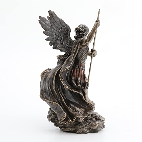 Veronese's St Michael Slaying Dragon With Spear Statue #TOP3