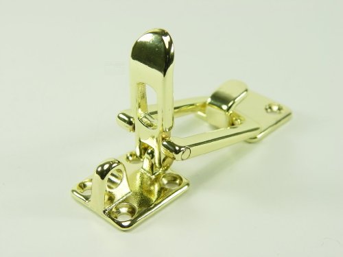 Verschluss für Backskisten Messing 30x100