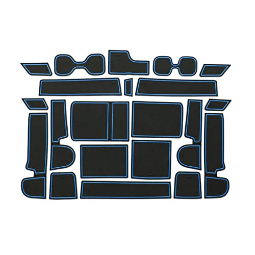 Tapis de fente de porte bleu CR-V 2017-2019 pour garder votre voiture propre lors des voyages