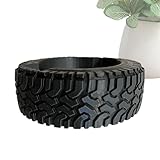 Desktop-Visitenkartenständer, Wheel Shop Display-Ständer - Attraktiver Visitenkartenhalter in Reifenform - Robuster Kartenständer und Präsentationsständer, Geschenk für Familie, Freunde, Kollegen