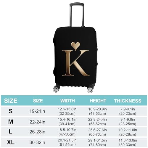 Fashion King Funny Travel Luggage Cover Baggage Suitcase Cover Protector Skins 19-32 Inch2