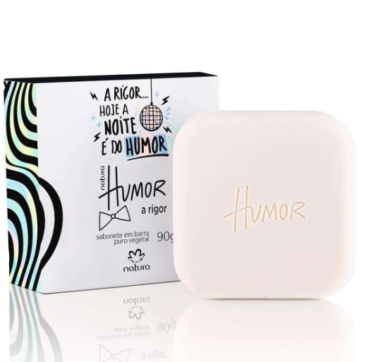 Natura - Humor a Rigor - Sabonete Em Barra Puro Vegetal Masculino 3.17 oz disponible en Yaxa Peru