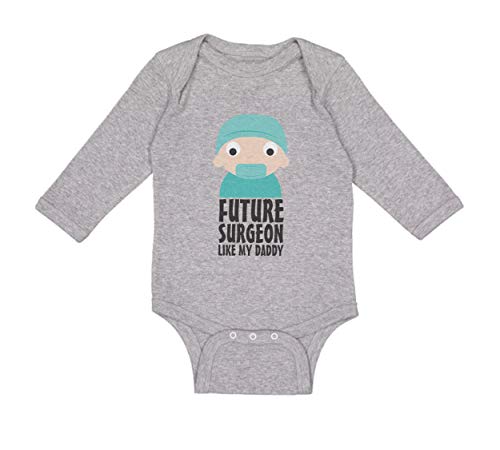 Baby Long Sleeve Bodysuit Future Surgeon Like My Daddy B Boy & Girl Clothes