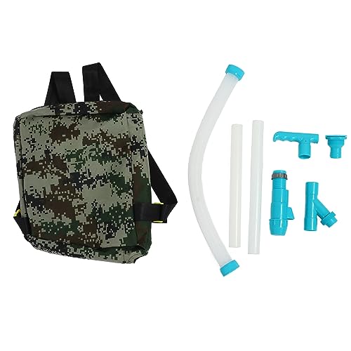 Aplicador de fertilizante mochila manual con gran capacidad miniatura 6