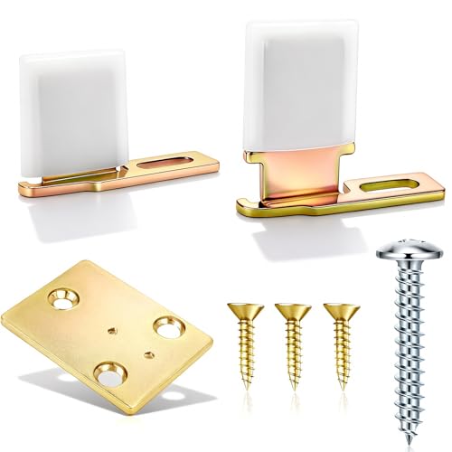 2041PLBG Hidden Pocket Door Guide Kit Pocket Door Floor Guide Wall Mount Floor Guide Smoothly and Quietly Easy to Install