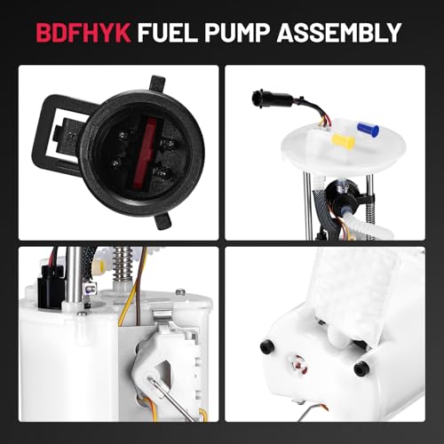Image of BDFHYK Electric Fuel Pump Assembly FG0969 Compatible with Ford Escape 2001-2004, Compatible with Mazda Tribute 2001 2002 2003 2004 L4 2.0L / V6 3.0L, Replaces MU2073, SJ03-13-35XB
