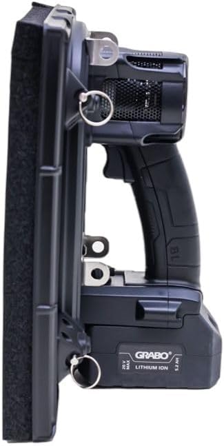 വശം view of the GRABO High-Flow tool with a suction plate attached